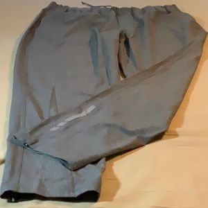 Gray draw string pants